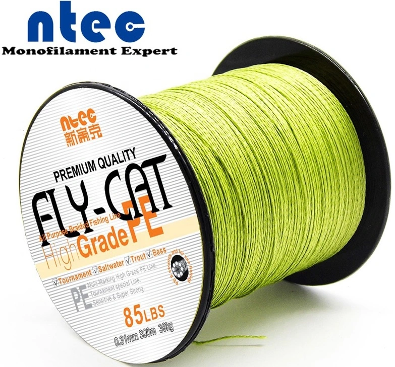 Colorful 1000m 8 Strands Strong Multifilament PE Braided Fishing Line Longline