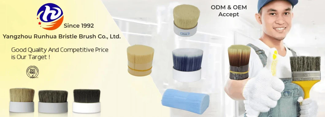 Manufacturer Customized Solid 0.16 mm Synthetic Brush Filament