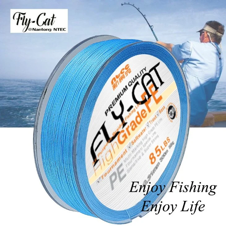 Factory Direct Supply High Strength 16 Strands PE Braided Fishing Line