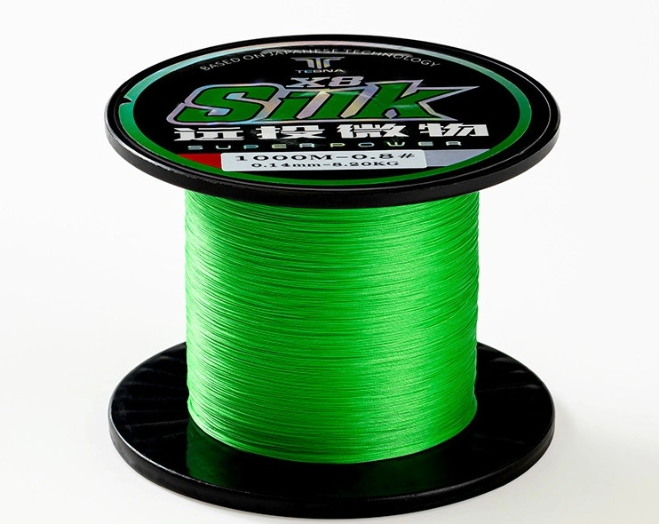 Braided Fishing Line PE 4 8 Abrasion Resistant Fade Resistant Cast Longer Thinner & Smooth Wyz14571