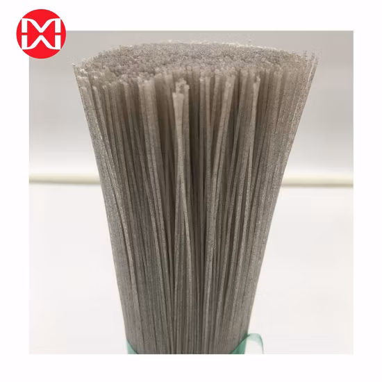Filaments de torsion PA612 à haute résistance et résistance aux chocs pour la protection de l'aiguilletage des brosses industrielles fabriquées pour le fournisseur Tesla