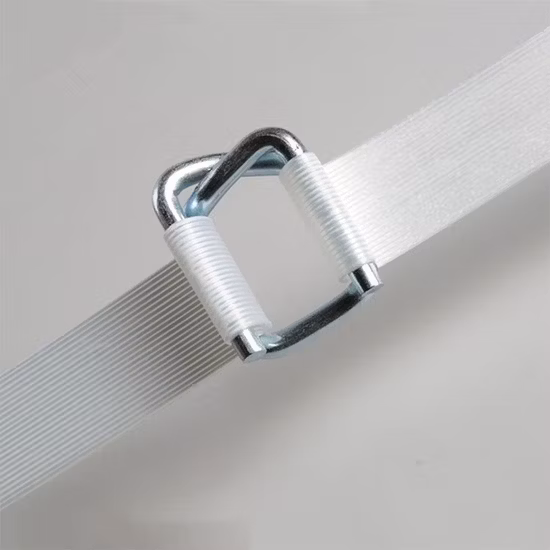 Cerclage en fibre flexible de 32 mm Sangle de cordon en polyester composite robuste Sangle de reliure en fibre de polyester, emballage de pneus Cerclage en cordon composite en polyester